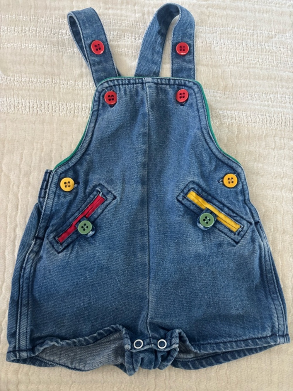 Vintage shortalls size 12 months